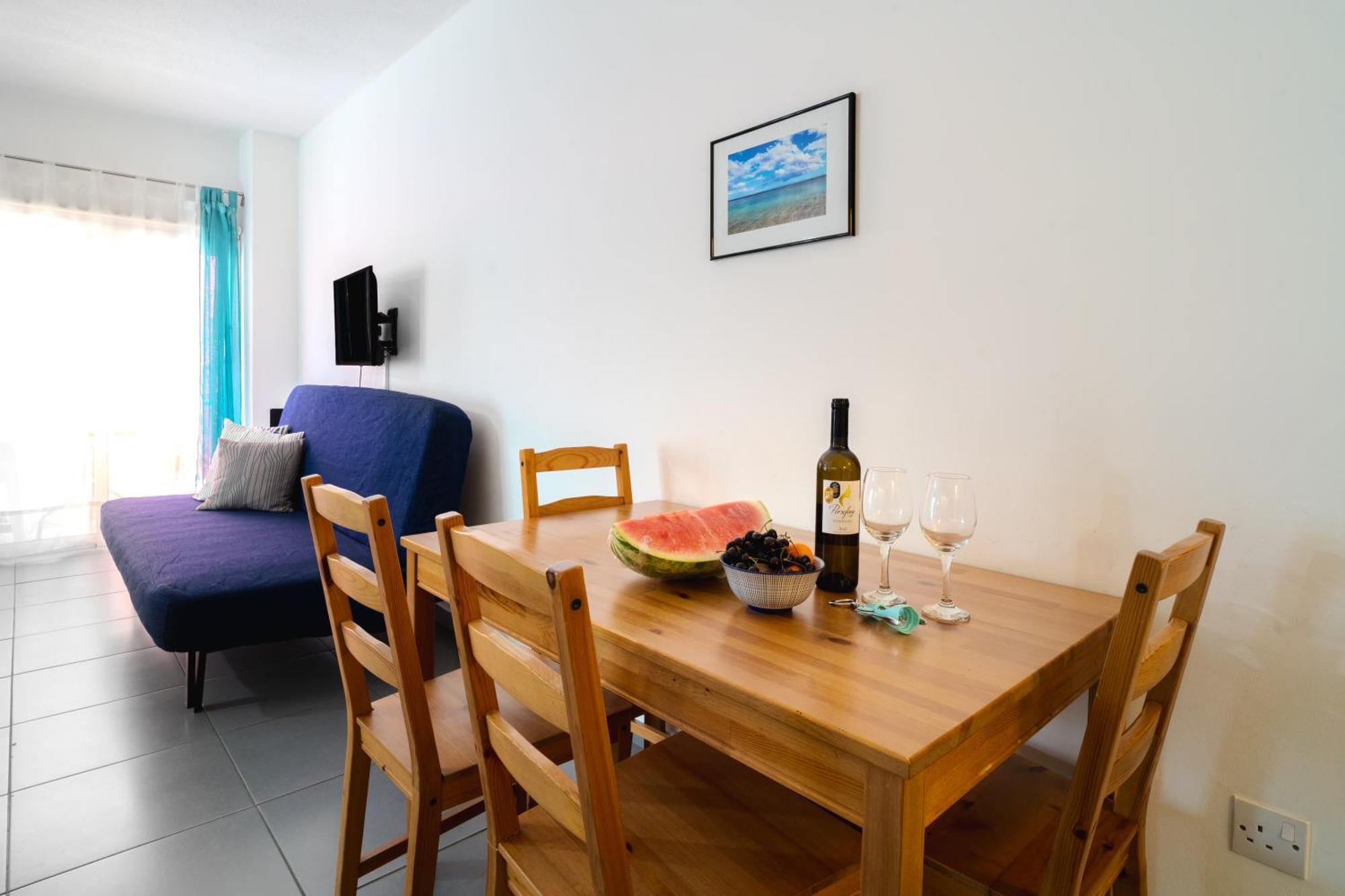 Mackenzie Blu Beach Studio Larnaca Dış mekan fotoğraf